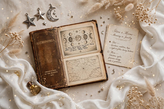 What Do Stars and Moons Mean in Jewelry? The Vintage Celestial Story